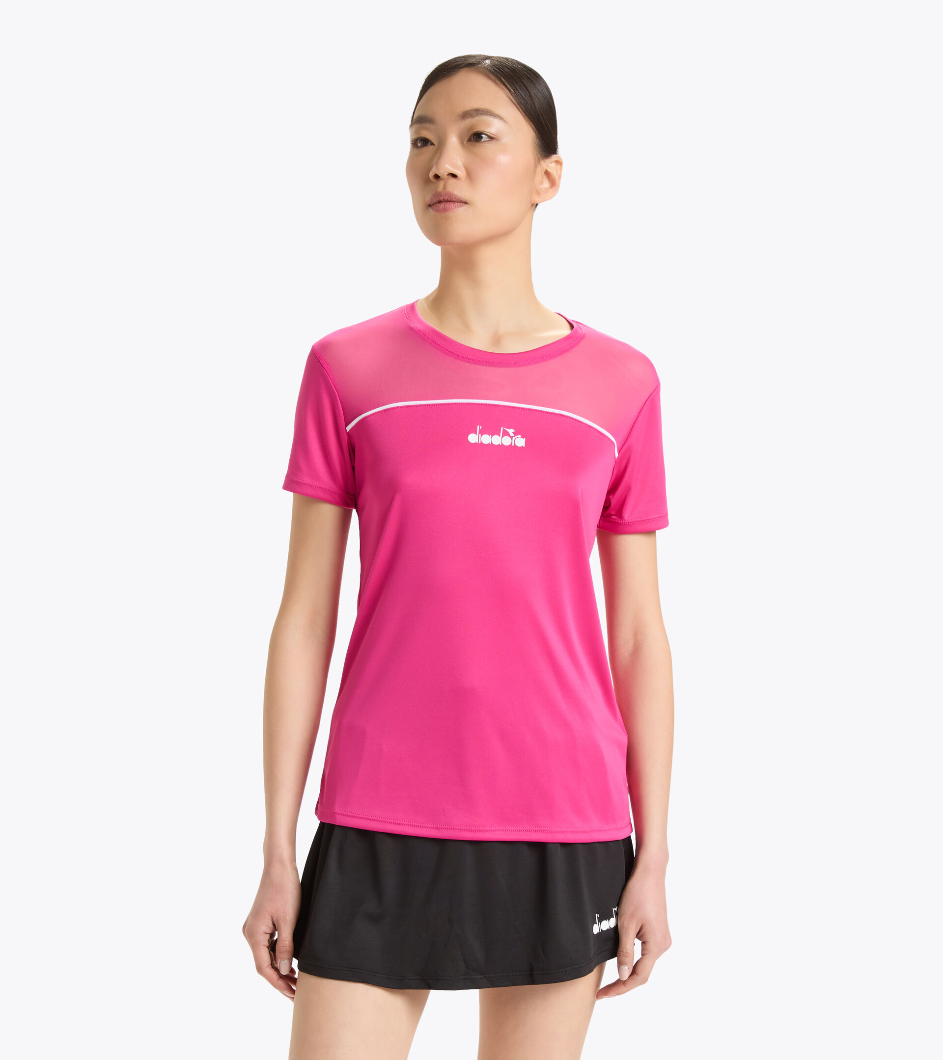 Diadora Core T-Shirt Beetroot Pink