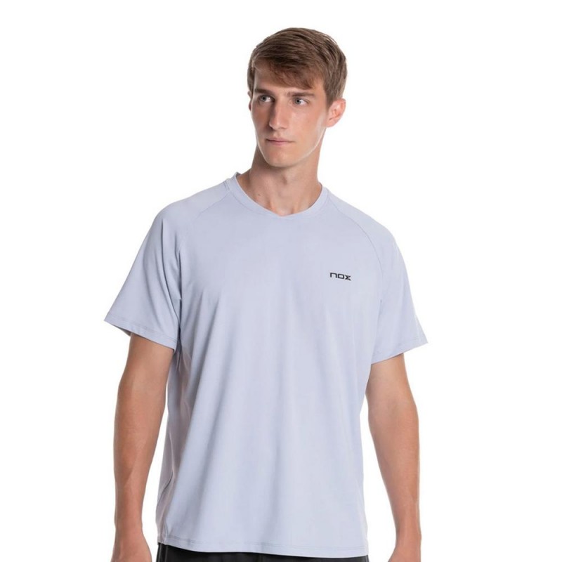 Nox Padel T-shirt Pro Fit Grey Dawn